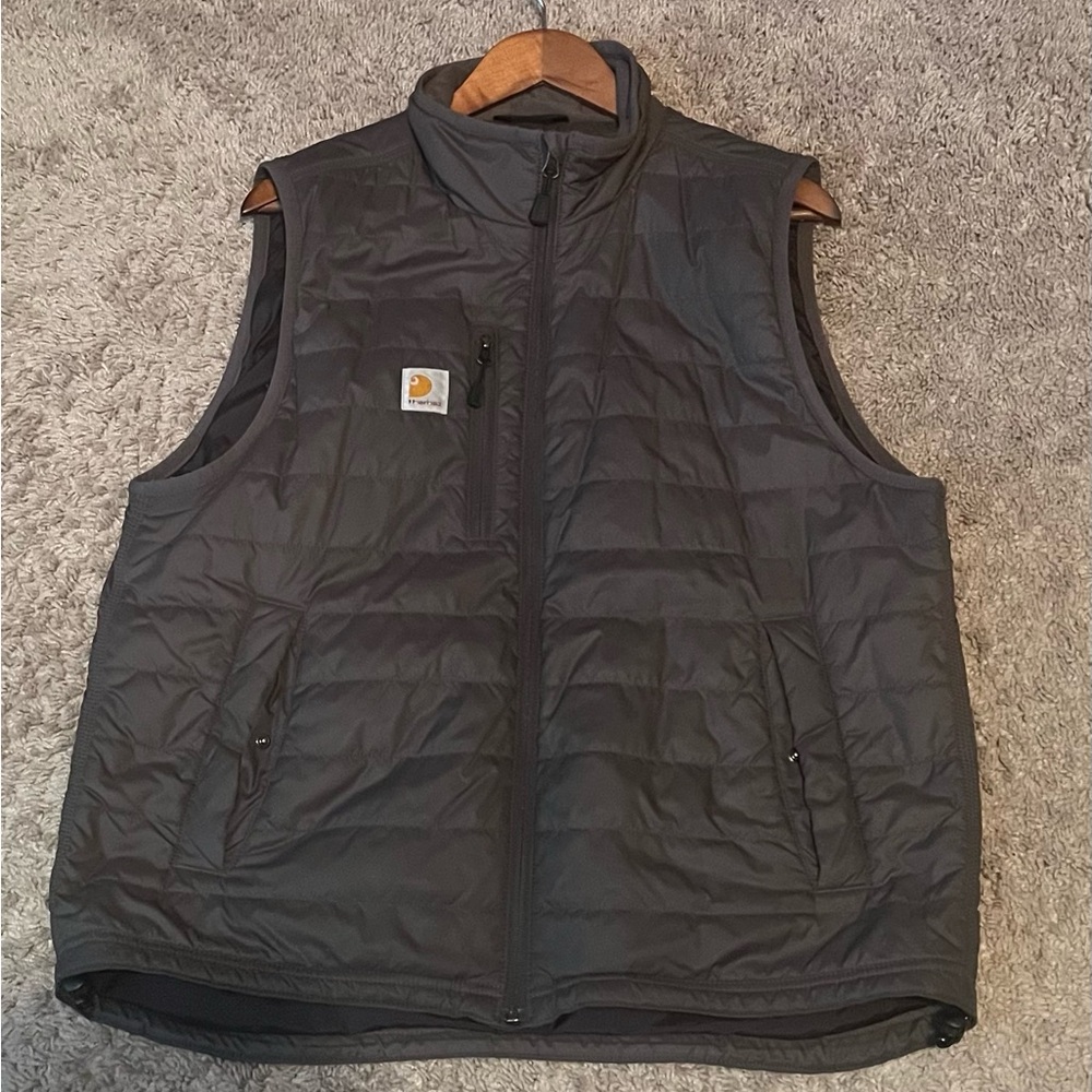 Carhartt Dark Gray Quilted Vest